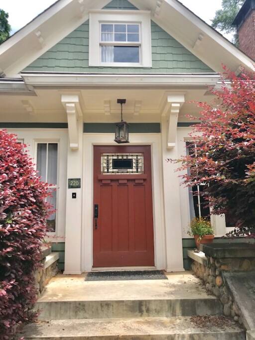 Front door to home