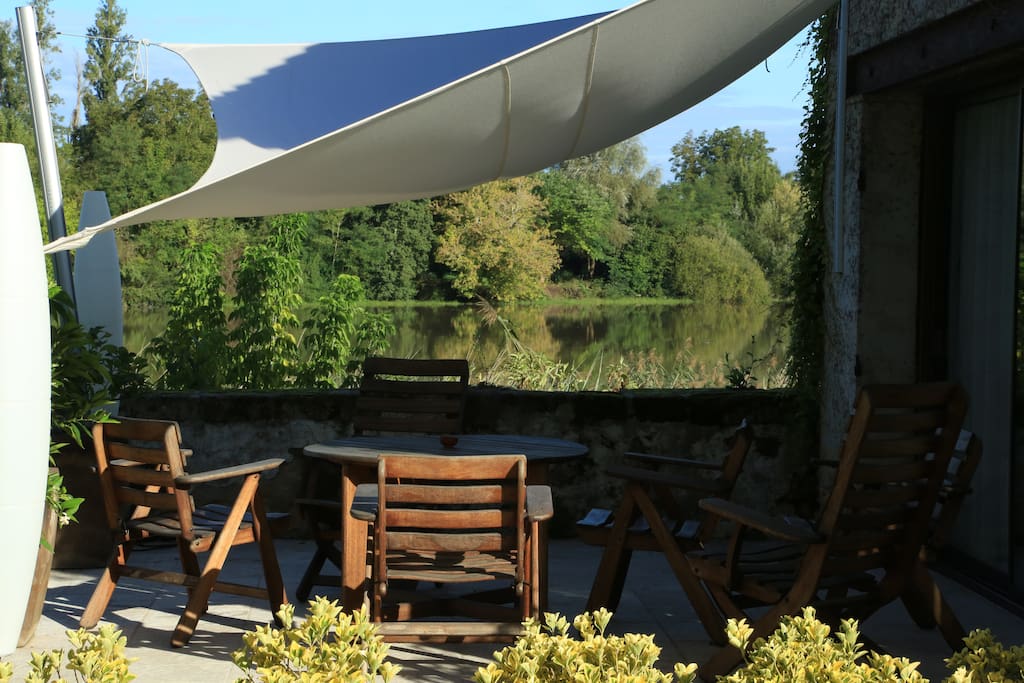 La terrasse du pavillon