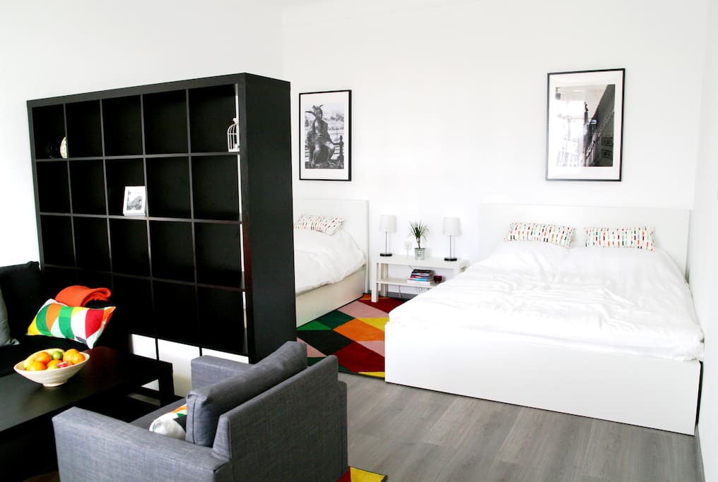 living and sleeping room