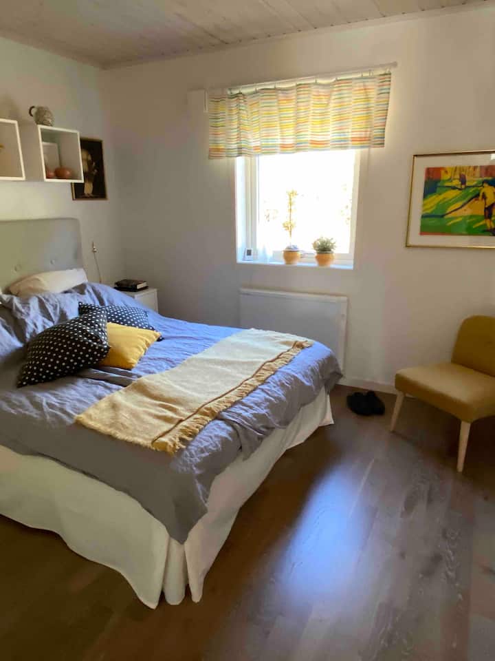 Bedroom 1 with double bed