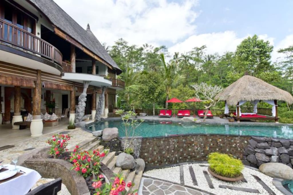 Main villa area