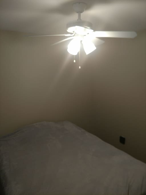 Another angle of the Private Bedroom with an extra pronged/USB port charger.