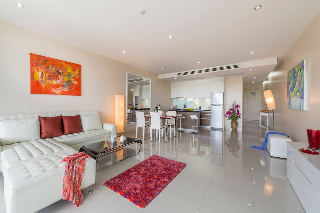 Living Dinning open Kitchen