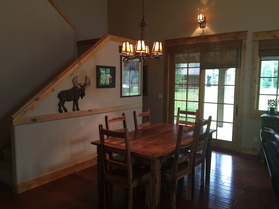Dining Table And Staircase