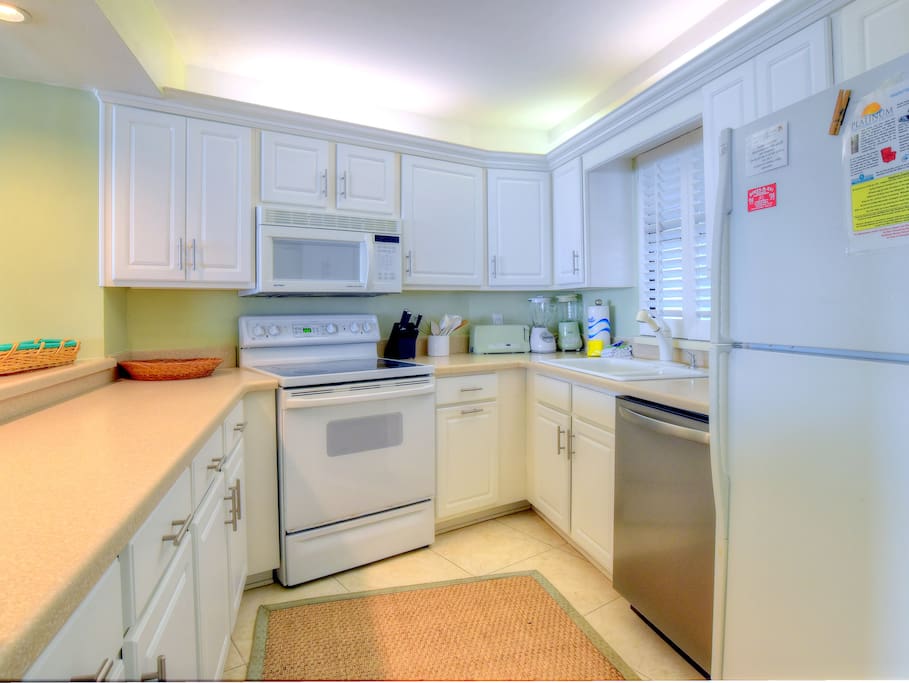 Fully equipped kitchen