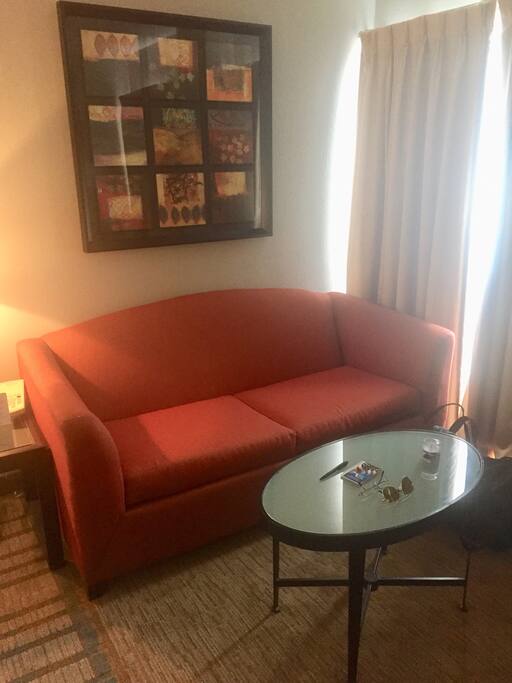 Sofa in living room