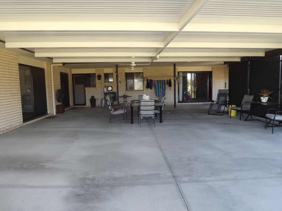 Patio area