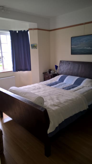 Comfortable Double Bed in Spacious Room