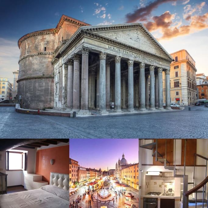Apartment and monuments