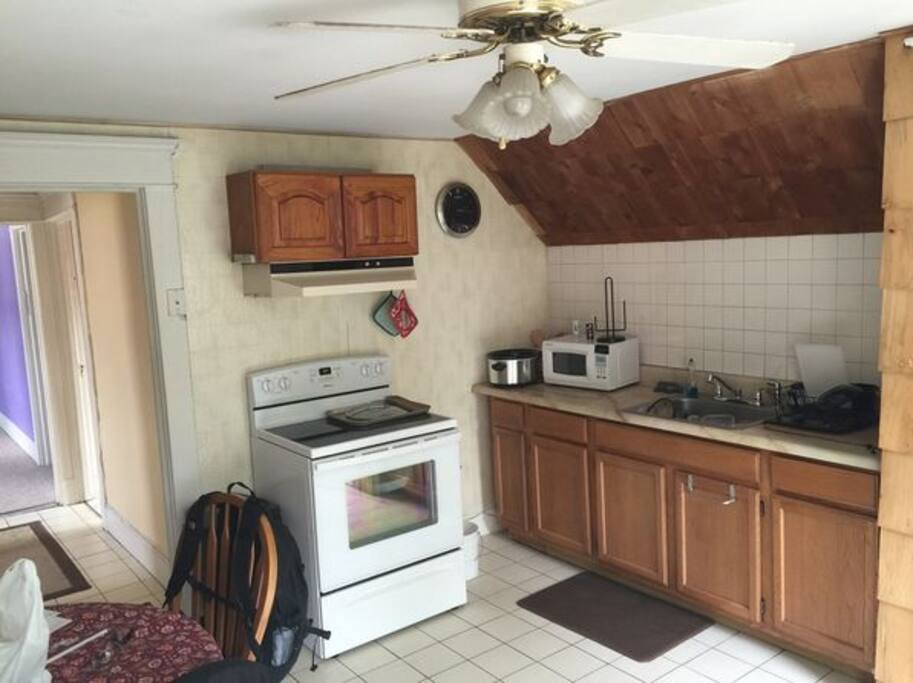 Kitchen with all the amenities
