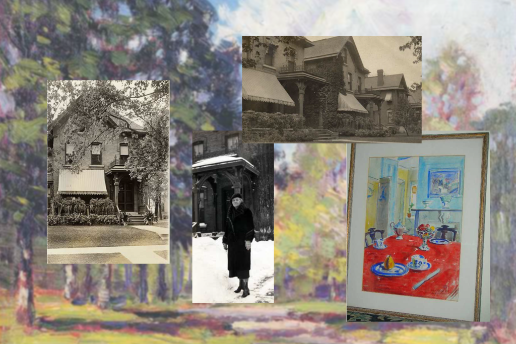 Listed as a Milwaukee Historic Property, this was the life long home of Wisconsin artist Emily Groom.