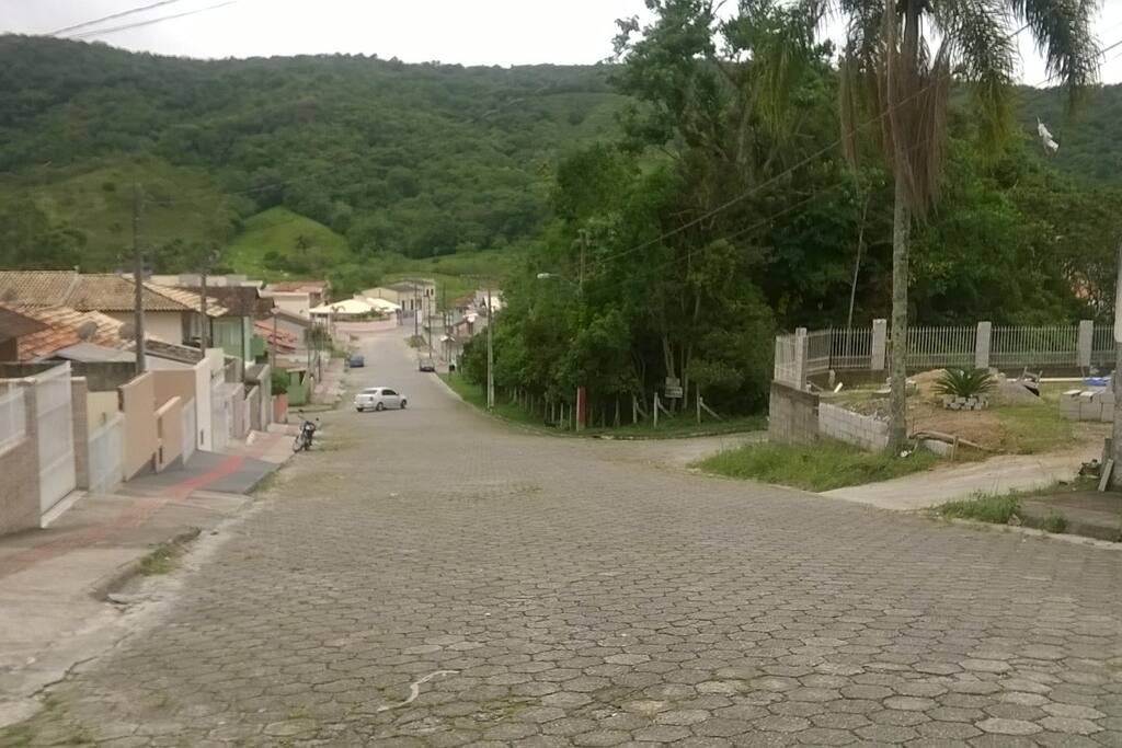 Visão da rua.