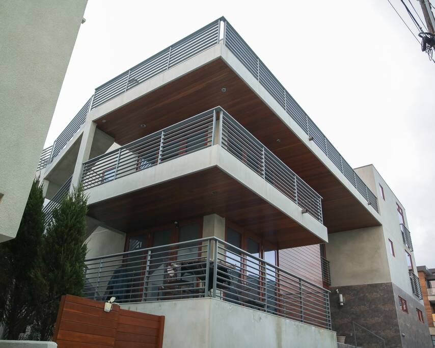 Oceanside balconies