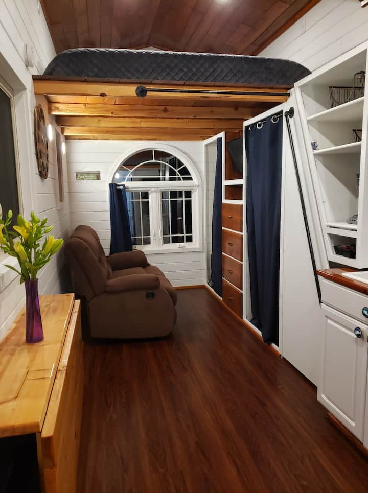 View of interior, facing living room