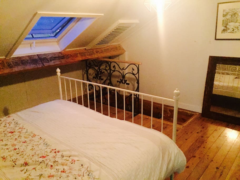 access via a loft ladder from ground floor