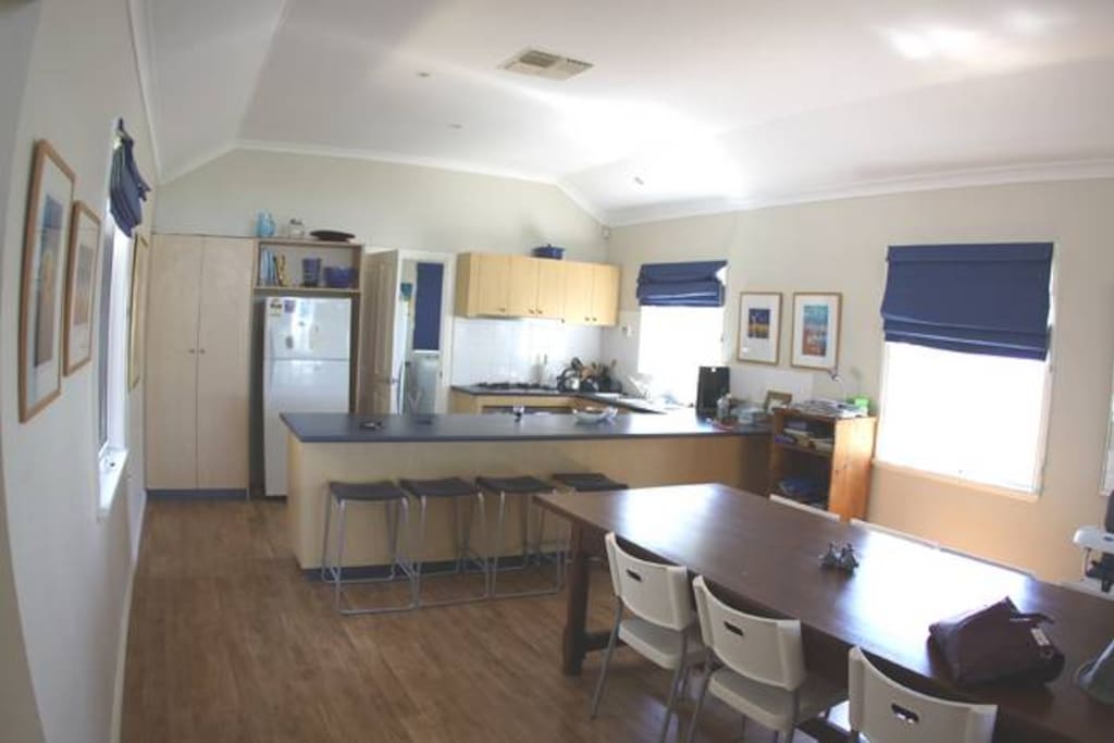 Kitchen and dining