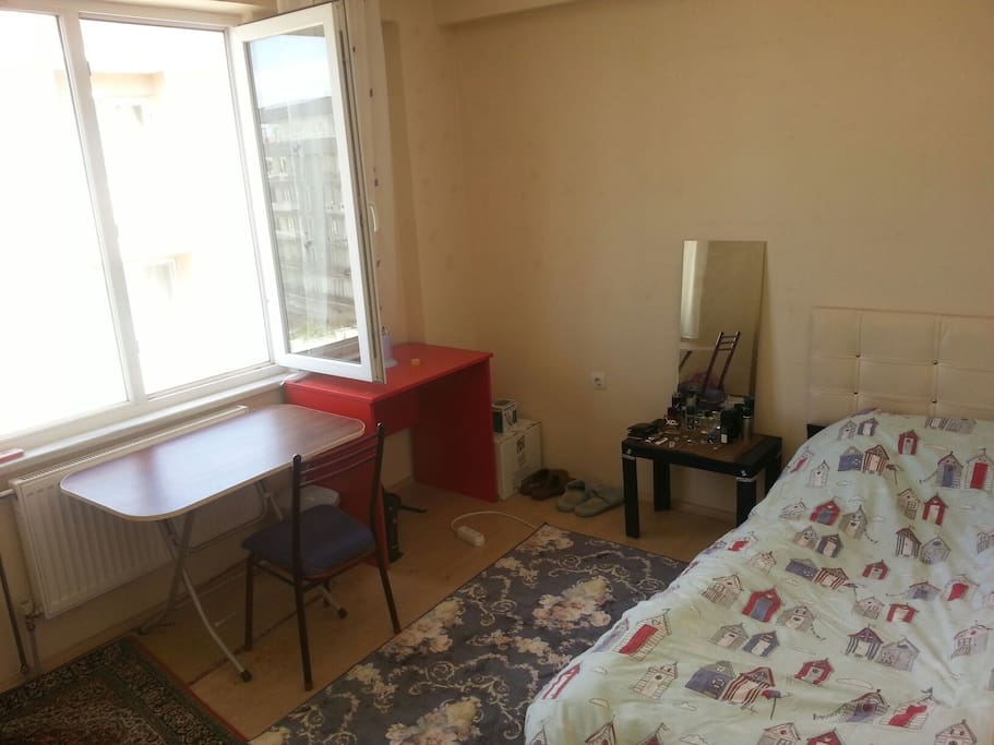 This is another room which is most of the time when im at home im here to study and sleep.