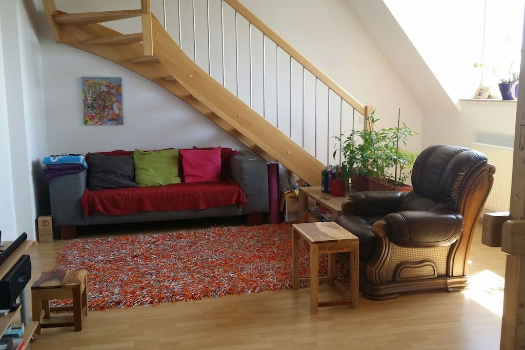 Seating area, ideal for chilling out.