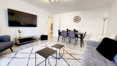 Cozy Home 2 - Spacious 3P + Parking - 30 min Paris