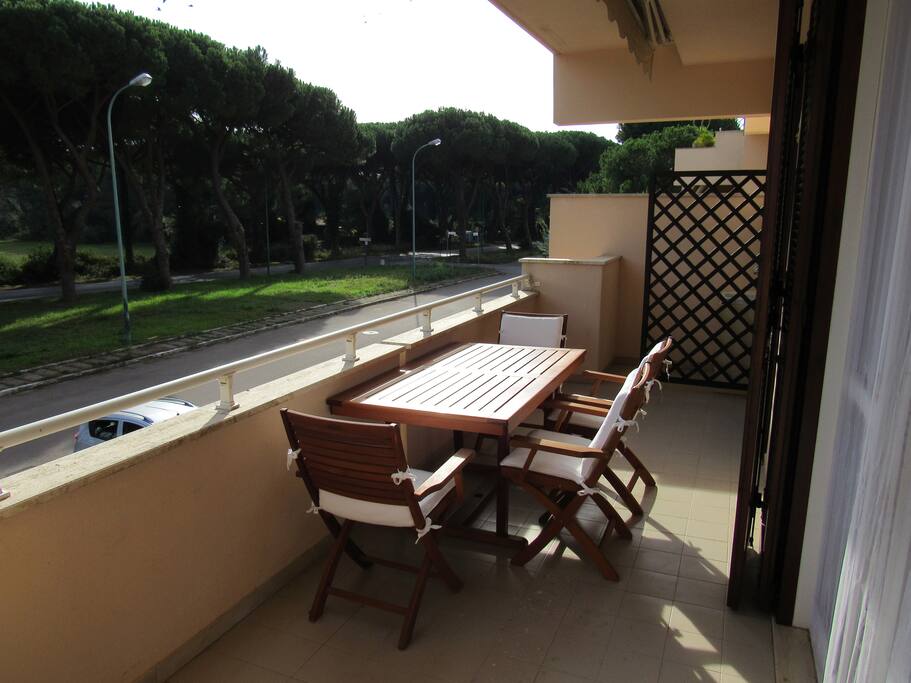 Terrazza piano inferiore