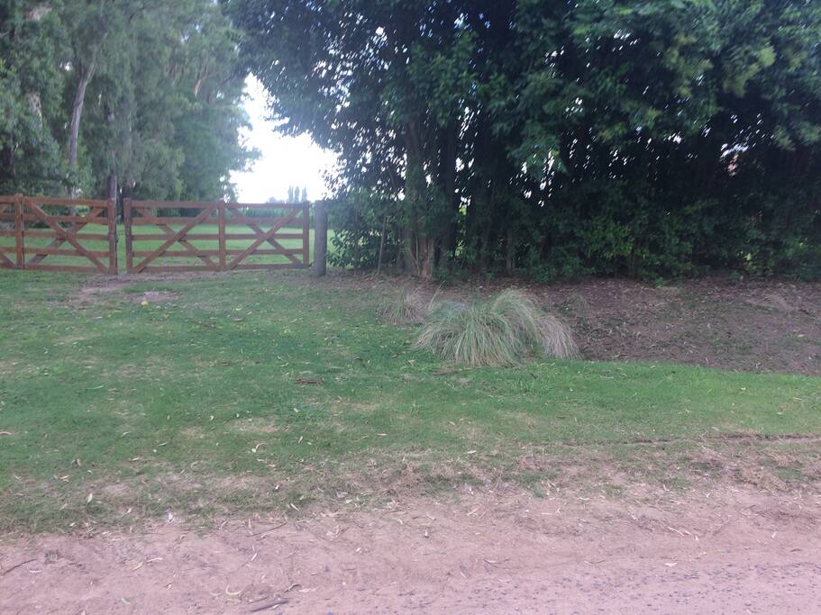 Tranquera de acceso