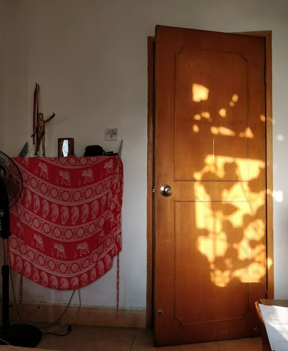 one of bedrooms with sunshine