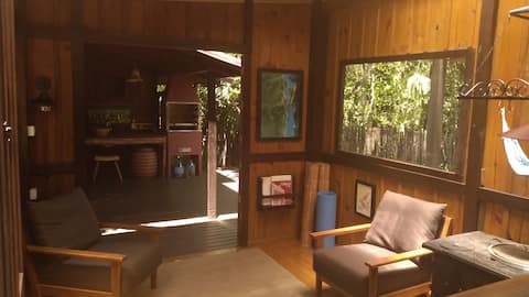 Airbnb em destaque: Chalé Araquã - Guarda do Embaú nature retreat em Palhoça