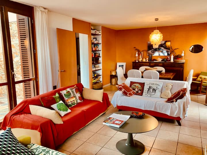 Mid-century House — Vue Mer 270°, Gaou Bénat - Bormes-les-Mimosas