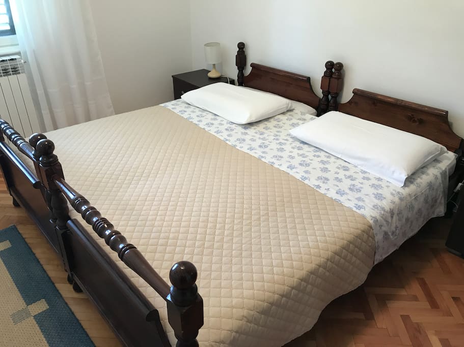 Second room with double bed