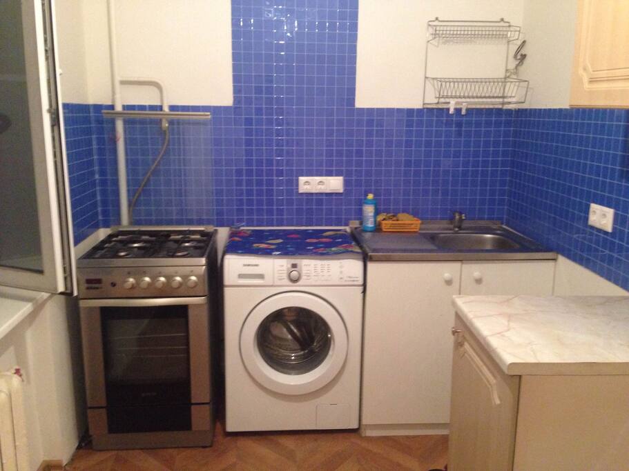Kitchen with all the necessities