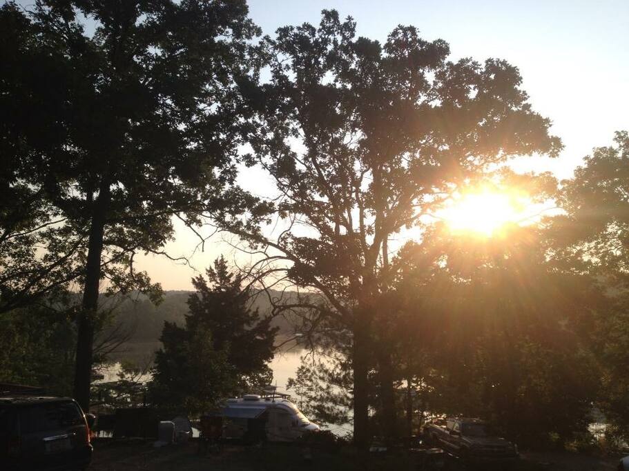 View from the driveway.