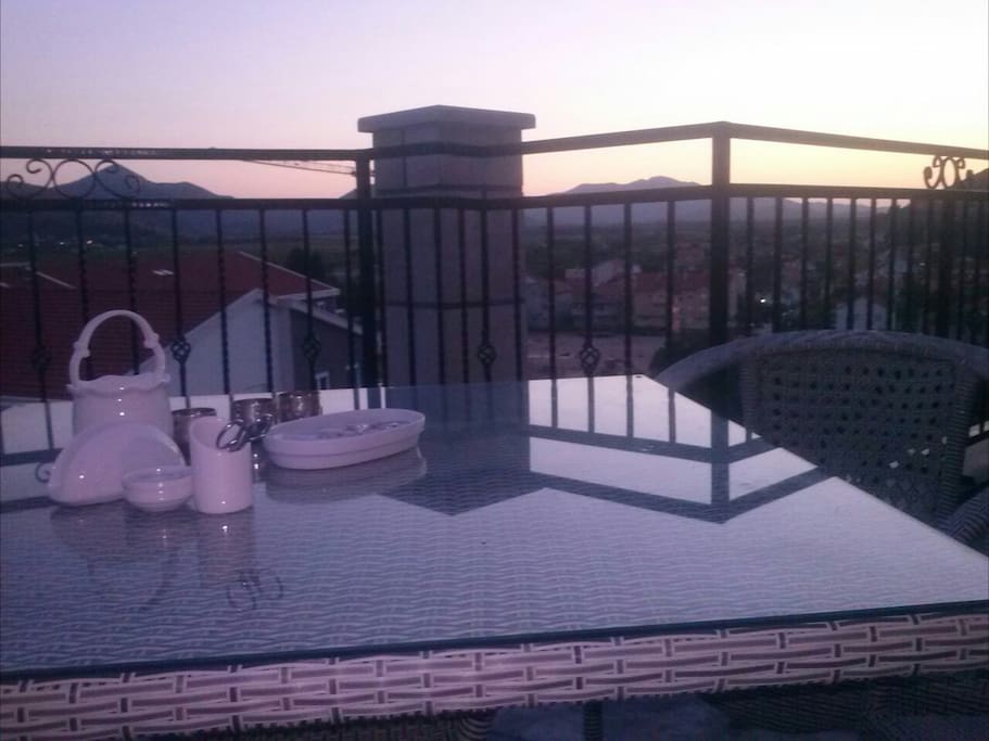 View from balcony