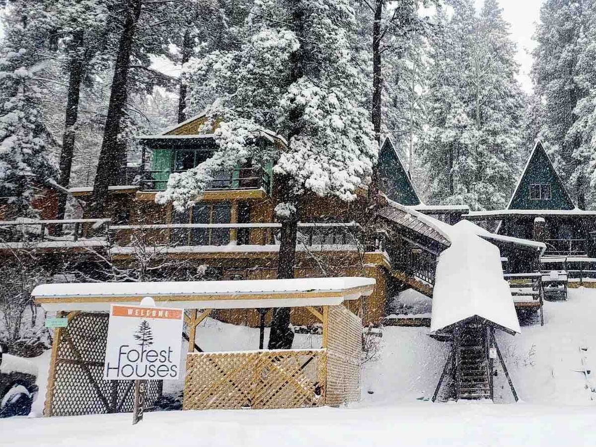 Forest Houses at Chautauqua Cabins for Rent in Cloudcroft, New Mexico