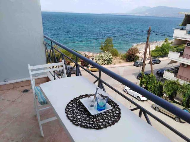Seaside apartment.(10meters from the beach)