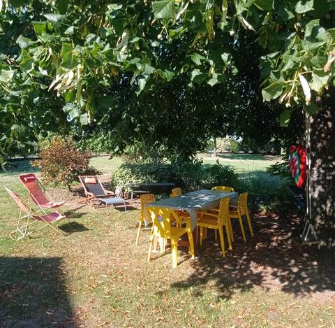 Renovated Landes farmhouse in a quiet area