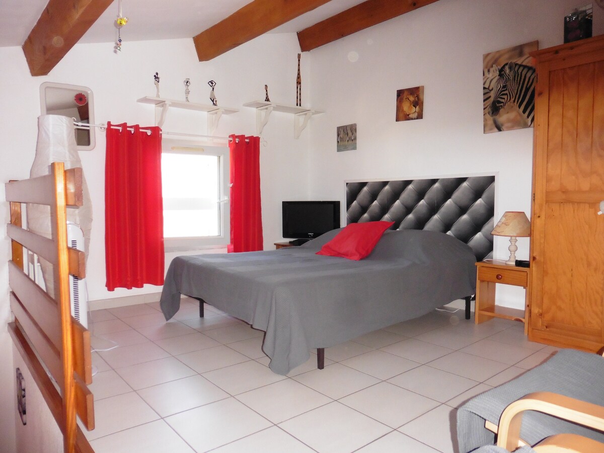 Mezzanine con cama para 2 personas: