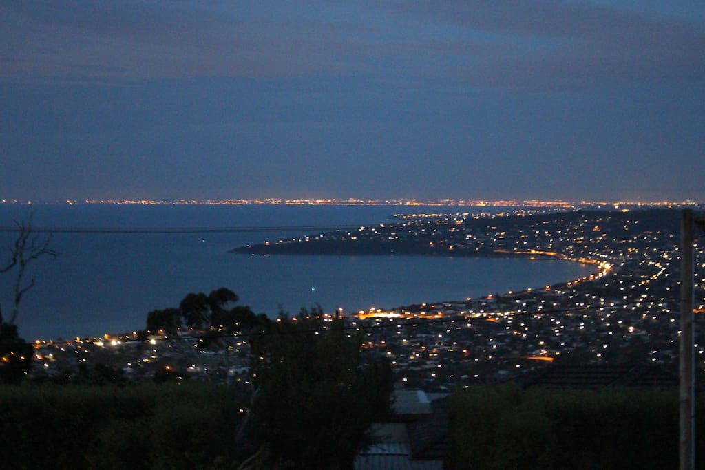 You may be lucky and see fireworks around the bay