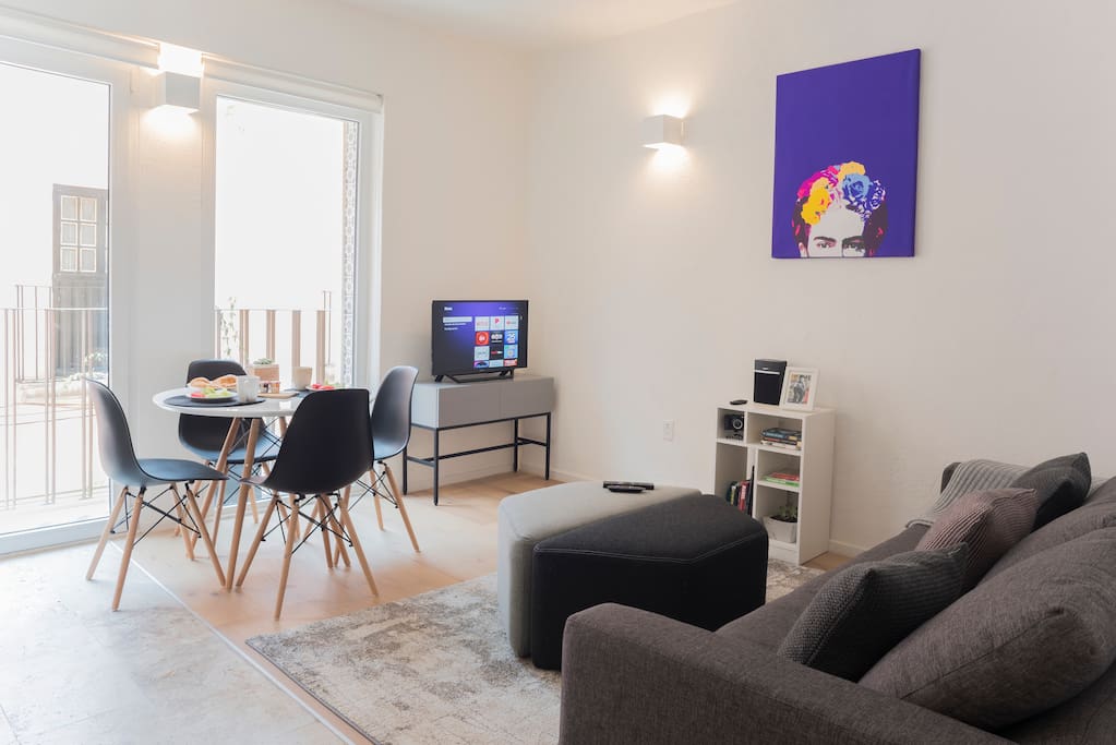 Apartment's living room area