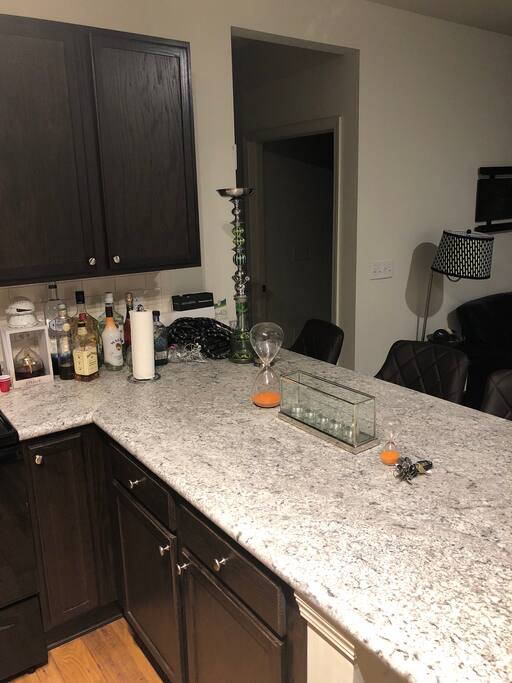 Bar area, feel free to have a drink if 21+.