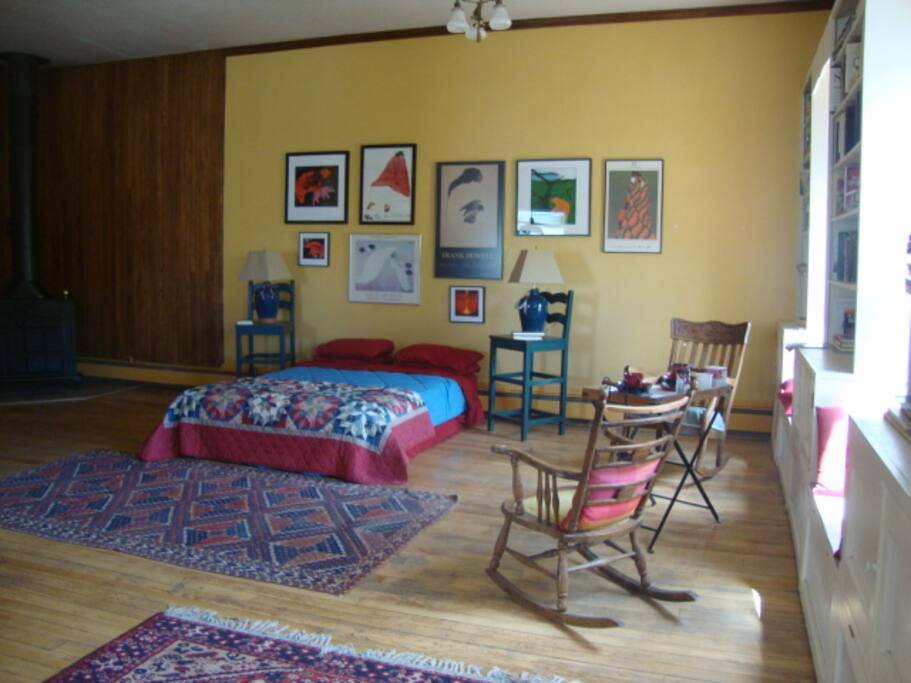Same space decorated differently.