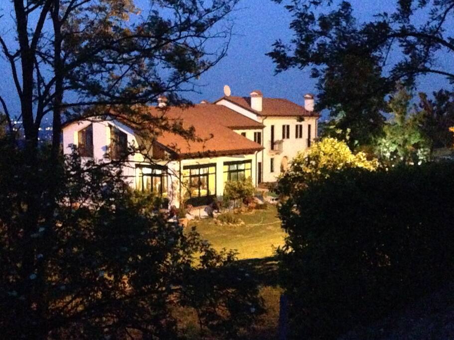 Il country house si trova in un luogo panoramico