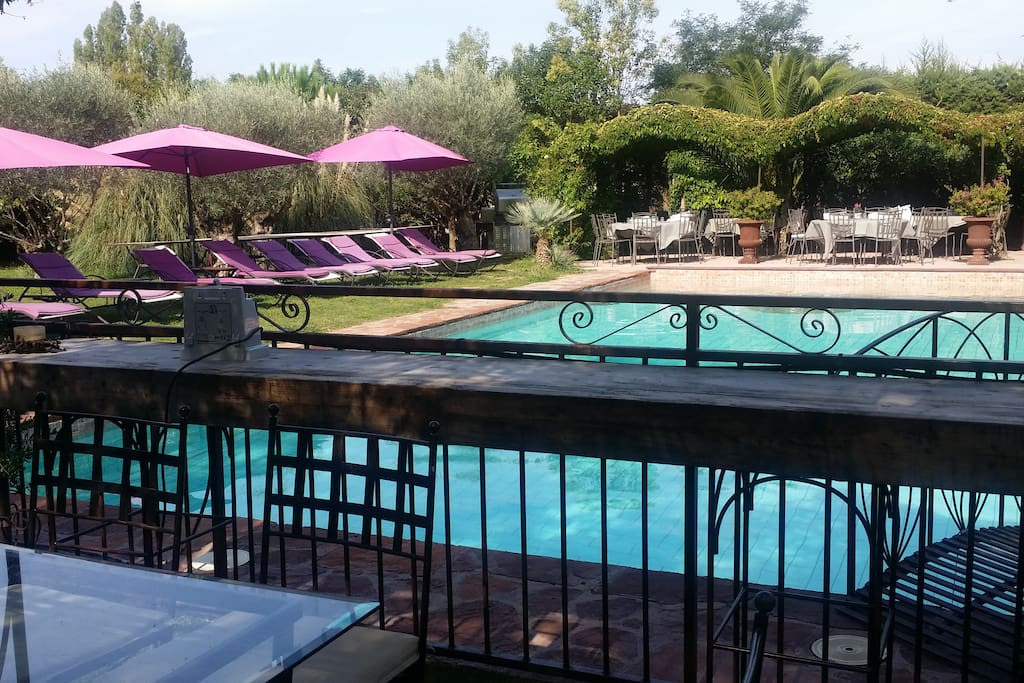 bar de la piscine