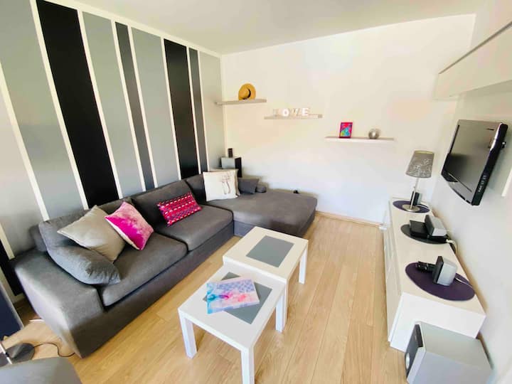 Piscine, Terrasse, Spacieux éLégant Et Cosy ! - Plage du Palais des Festivals de Cannes