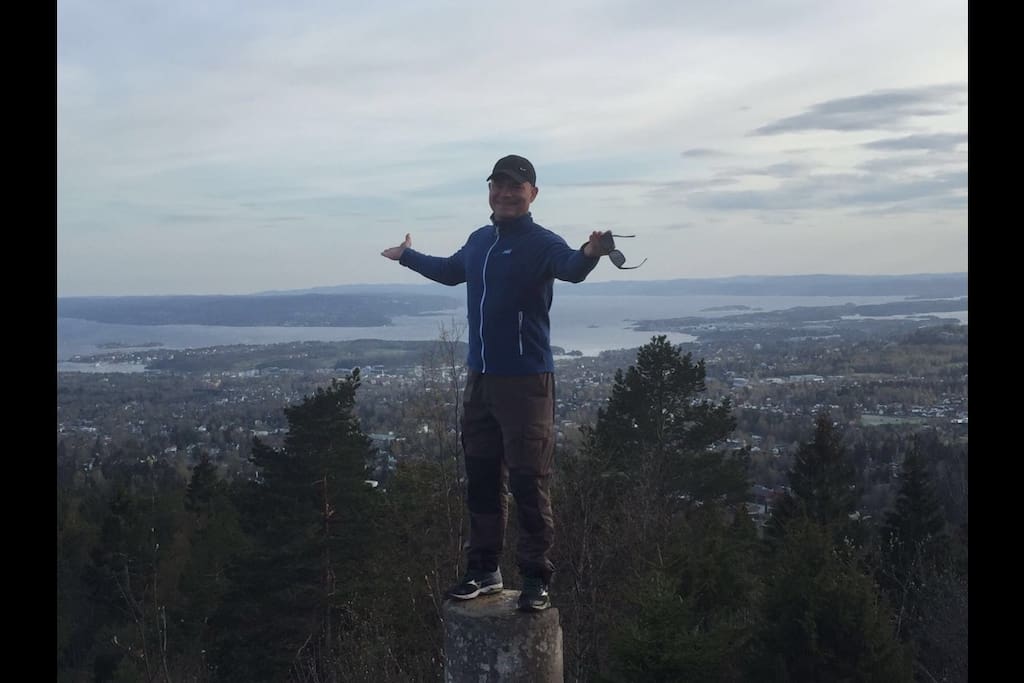 Me - overlooking Oslo