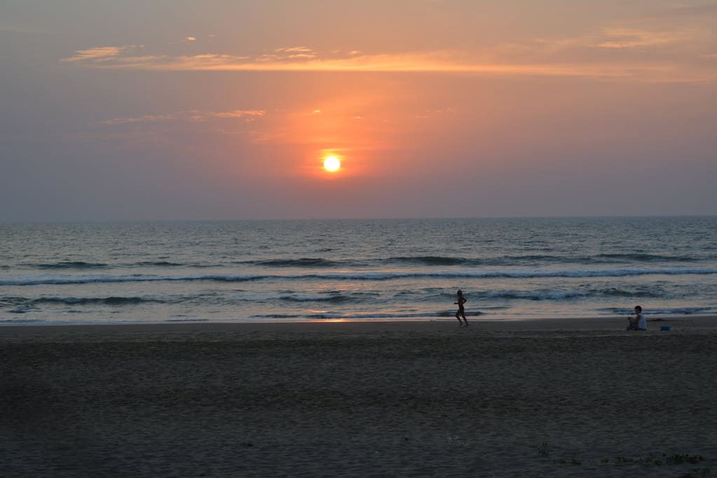 Sunset view from the Resort