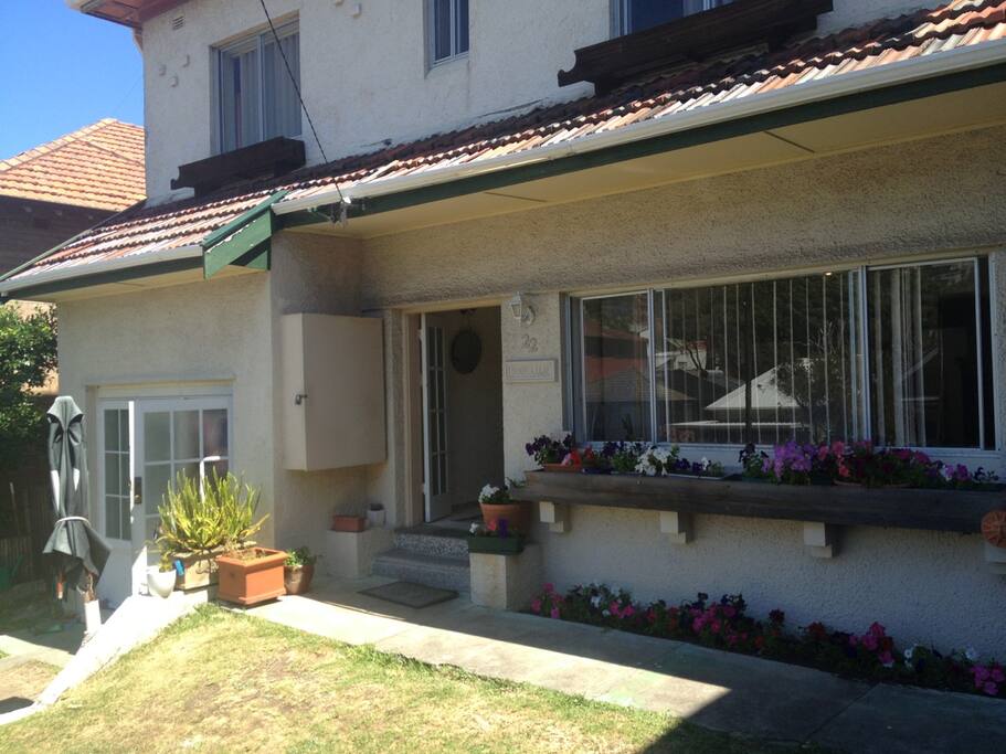 This is a share house with guests from around the world.
