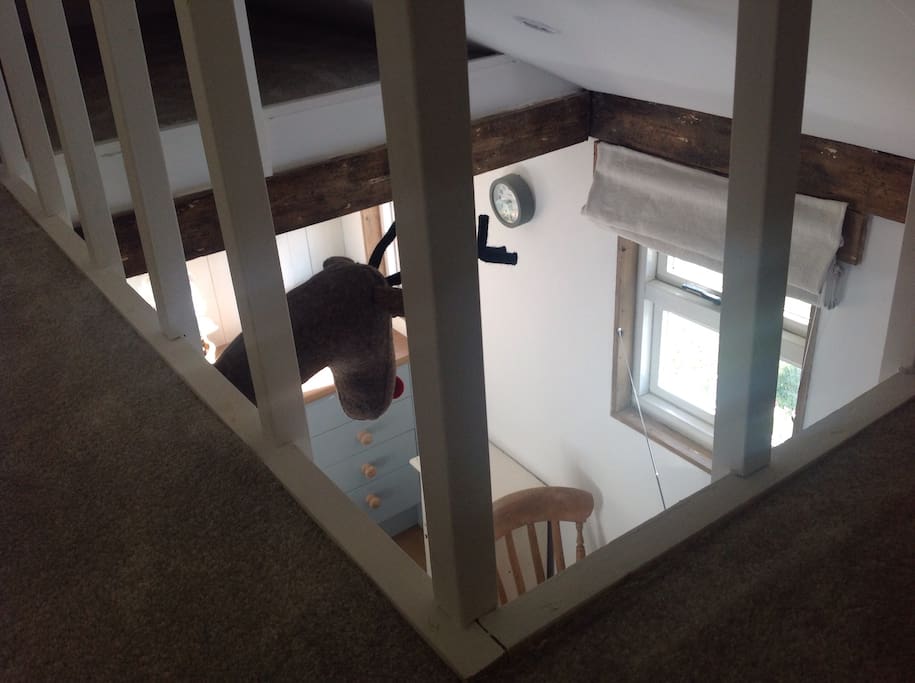 View from upstairs loft