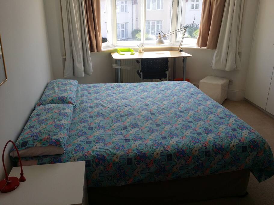 Confy mattress foam bed and perfect desk to study or to work