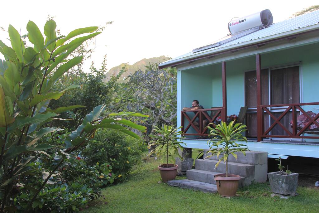 Relax and enjoy the garden view