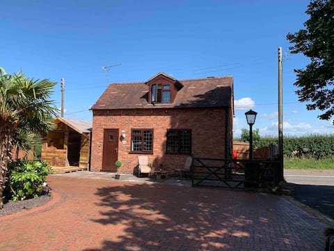 Cosy detached barn in a beautiful village setting.